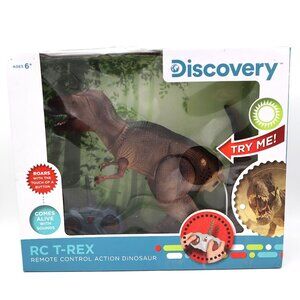 Discovery Kids Remote Controlled RC T-Rex Dinosaur with Roaring Sounds Ages 6+